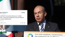 Felipe Calderón reclama al presidente del PAN por “ventilar” diferencias
