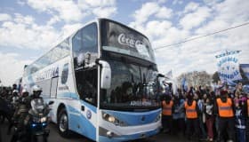 Video: Cristina Kirchner recibe a la Selección de Argentina