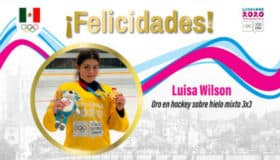 Lausana 2020: Logra Luisa Wilson histórica medalla de oro para México | Video