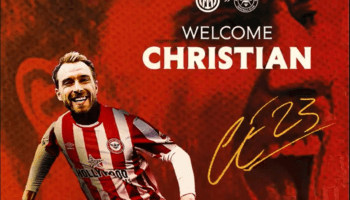 Ficha Christian Eriksen con Brentford FC hasta el final de temporada | Video