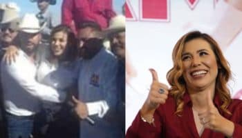 Difunden foto de gobernadora de Baja California con presunto narco local