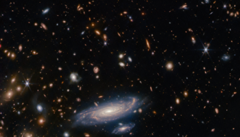 'La gran galaxia espiral', una entre miles: imagen del mes del Webb