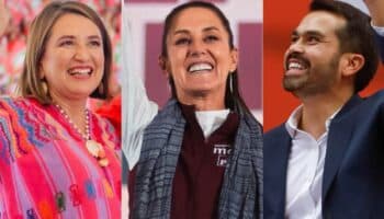 Elecciones 2024 | Sheinbaum critica participación de Signa Lab en primer debate; Máynez y emecistas defienden al ITESO; Gálvez se reúne con Calderón en Madrid.