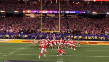 Super Bowl LVIII: Igualan Jefes con gol de campo 16-16