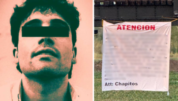 'Los Chapitos' trafican fentanilo, pero montaron 'un espectáculo público' con mantas para negarlo: DEA