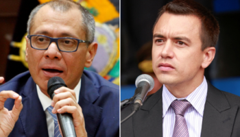Madre de Jorge Glas denuncia al presidente Noboa ante la FGR