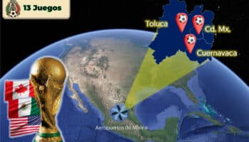 AICM y AIFA serán 'estadios FIFA' para el Mundial de Fútbol de 2026: Sheinbaum