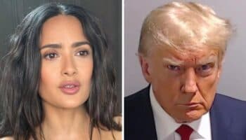 Sale a la luz que Trump invitaba a salir a Salma Hayek; ella lo rechazó