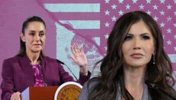 Noem pide que México comparta datos biométricos con EU; Sheinbaum 'dispuesta' a hablarlo