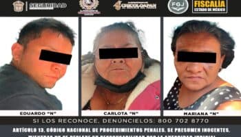 Ex diputado suplente del PRD, detenido junto a 'abuelita' por el doble homicidio en Chalco