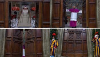 'Extra Omnes': Los cardenales se encierran en la Capilla Sixtina para elegir un papa