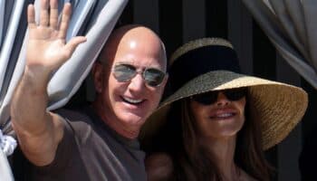 Recién casados Bezos y Sánchez se preparan para su última fiesta en Venecia
