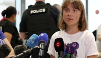 Greta Thunberg denuncia en Francia que fueron "atacados y secuestrados ilegalmente"