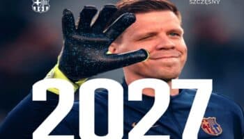 Wojciech Szczesny renueva con Barcelona hasta 2027 | Video