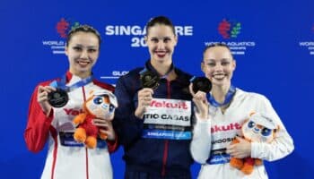 Mundial de Natación: Iris Tió maravilla con su rutina en el nado artístico | Video