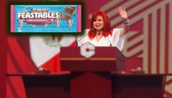 Campeche | Sansores agradece a MrBeast regalando sus chocolates en informe de Gobierno