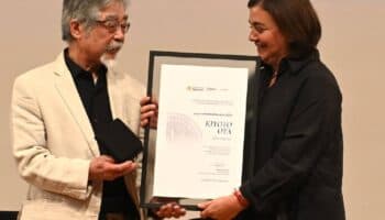 Kiyoto Ota, referente de la escultura, recibe la Medalla Bellas Artes 2025