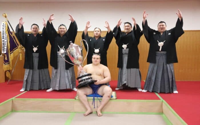 Sumo | Promete Aonishiki llegar a ser 'yokozuna' | Video