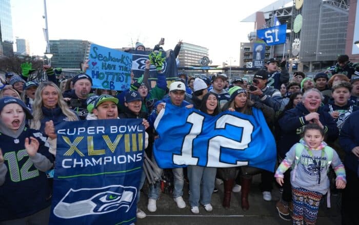 Celebran Seahawks título en el Super Bowl LX por las calles de Seattle | Video
