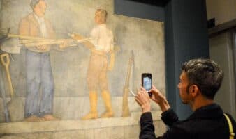 Nueva lectura del muralismo de Roberto Montenegro en Bellas Artes