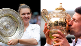 Novak Djokovic y Simona Halep se coronan en Wimbledon 2019 | Deportes (15/07/19) | Video