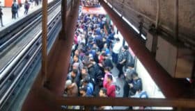 CdMx: dos convoyes en la línea 7 del Metro son sacados de circulación por fallas | Video