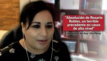 "Absolución de Rosario Robles, un terrible precedente en casos de alto nivel": Ana Lilia Pérez