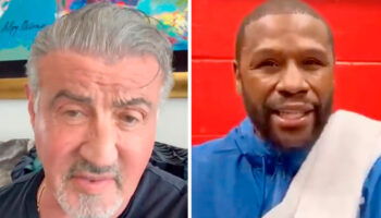 Stallone y Mayweather mandan mensaje a Sheinbaum con 'más baaax' | Video