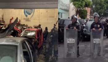 Aseguran más de 13 toneladas de autopartes robadas en Iztapalapa