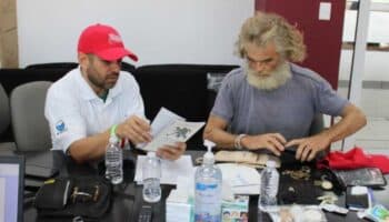 Migración procesa a náufrago rescatado