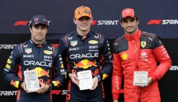 F1: Verstappen se lleva el sprint del GP de Austria por delante de Checo Pérez