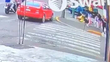 Arrebatan niños a un papá; García Harfuch niega secuestro | Video