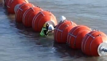 Identifican a segundo migrante hallado muerto en boyas del Río Bravo; detectan otro cuerpo