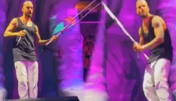 Video | Le avientan una muleta a Maluma en concierto