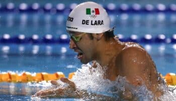 Mexicano Miguel de Lara sueña con la Final Olímpica de 200m pecho