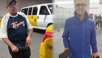 ¡Bravo! Taxista del AICM regresa cartera con más de 40 mil pesos a turista que la olvidó