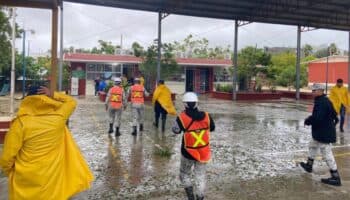 AMLO asegura saldo blanco en BCS tras paso de Norma
