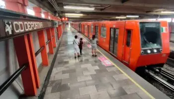 Dos personas se arrojan a las vías del Metro en la CDMX