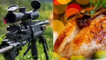 Empresa de EU regala un rifle y pavo si contratan sus servicios