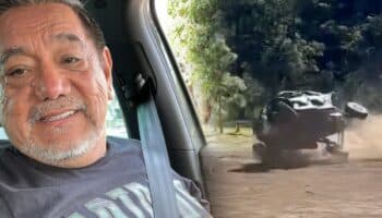 Video | Salgado Macedonio se vuelca al manejar un 'razer'; esto es lo que sabemos