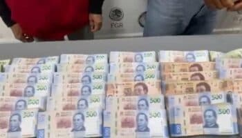 Caen dos personas con 2 millones de pesos en efectivo en NL