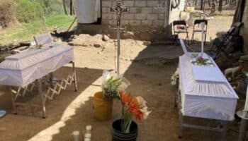 Despiden a gemelos hallados sin vida en una barranca de Yecapixtla, Morelos