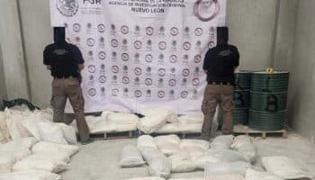 La FGR desmantela un laboratorio de metanfetaminas en Nuevo León