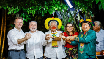 Lula y Macron anuncian plan de inversiones para economía sostenible en Amazonía