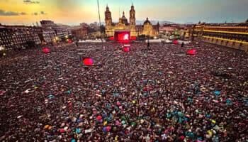 Los conciertos del Zócalo con más asistentes