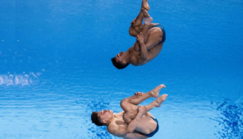 Osmar Olvera y Juan Celaya conquistan la plata en la Copa del Mundo de Clavados | Video