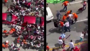 Se desata pelea entre simpatizantes de MC y Morena en Jalisco antes de debate