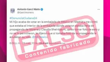 ¡Falso! INE desmiente que ya puedes votar en embajadas y consulados