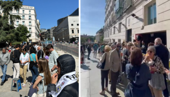 Cerca de 2,500 mexicanos votaron en Madrid