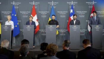 Cumbre de Paz de Ucrania cierra con declaración de 84 países; México, entre los 13 que no firmaron